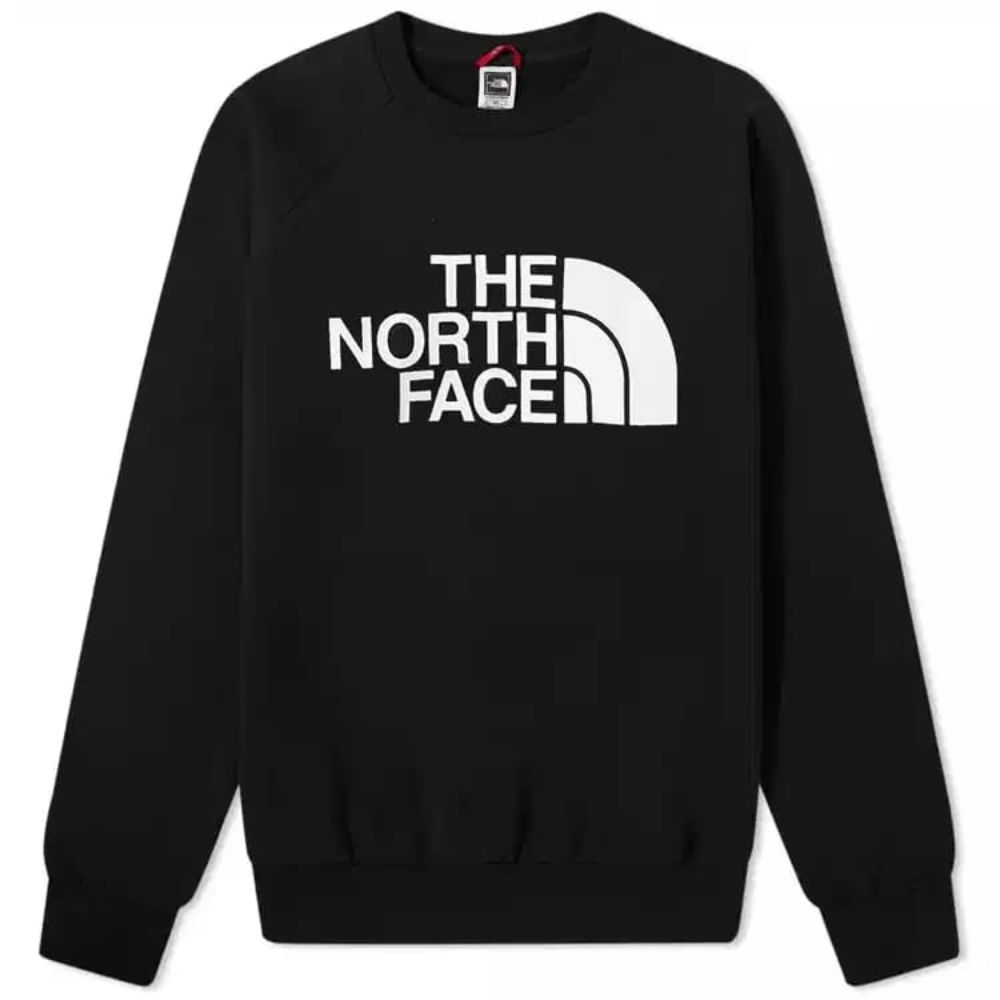 THE NORTH FACE MEN ROUND NECK BLACK HOODIE